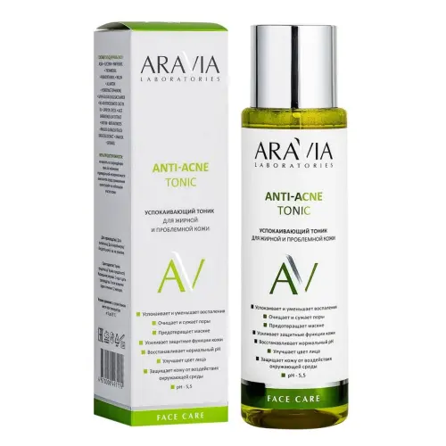 Успокаивающий тоник для жирной и проблемной кожи лица / Anti-Acne Tonic, 250 мл