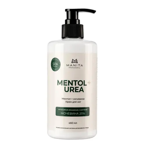 Manita Professional Крем для ног с мочевиной и ментолом, 460 мл