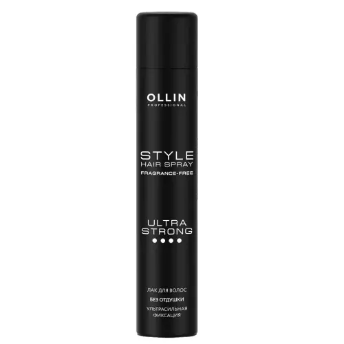 Лак для волос ультрасильной фиксации без отдушки / Style Hair Spray Fragnance Free Ultra Strong, 400 мл
