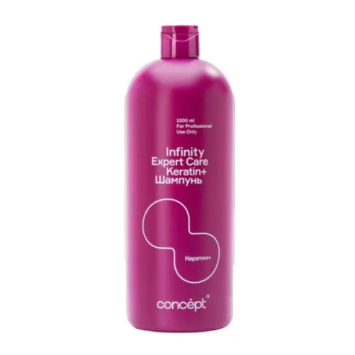 Универсальный шампунь для волос / Infinity Expert Care Keratin+, 1000 мл
