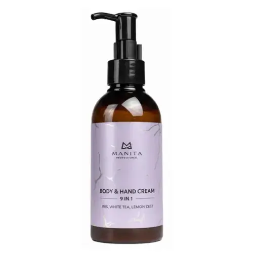 Manita Professional Парфюмированный крем для рук и тела / Iris, White Tea, Lemon Zest, 150 мл