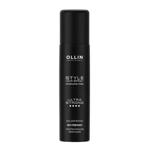 Лак для волос ультрасильной фиксации без отдушки / Style Hair Spray Fragnance Free Ultra Strong, 75 мл