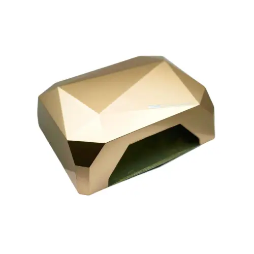 LED-лампа для ногтей, 54 Вт, золотой матовый