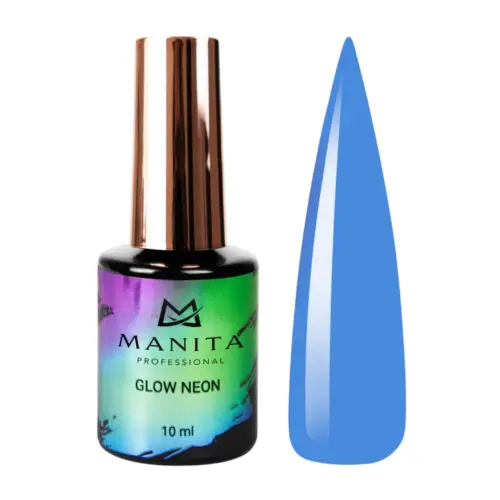 Manita Professional Гель-лак для ногтей / Glow Neon №21, 10 мл