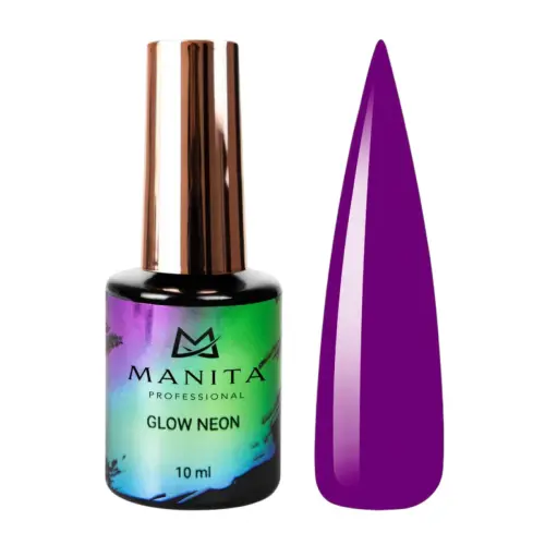 Manita Professional Гель-лак для ногтей / Glow Neon №22, 10 мл