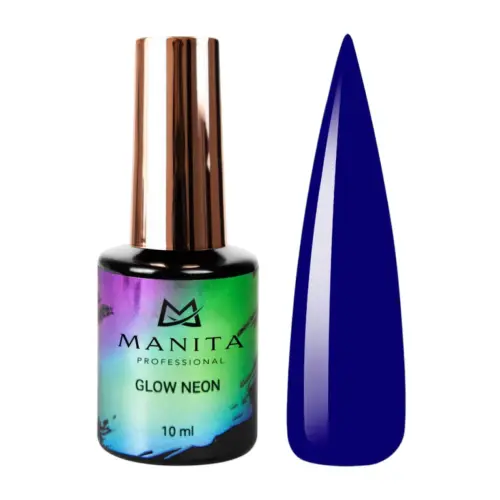 Manita Professional Гель-лак для ногтей / Glow Neon №24, 10 мл