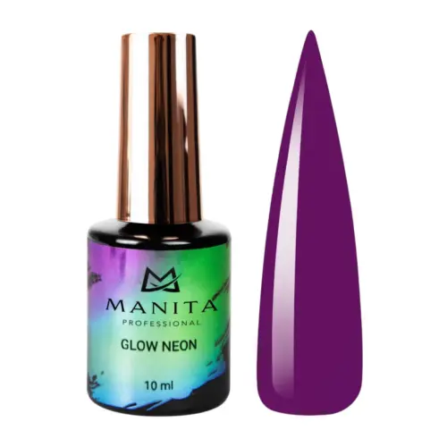 Manita Professional Гель-лак для ногтей / Glow Neon №20, 10 мл