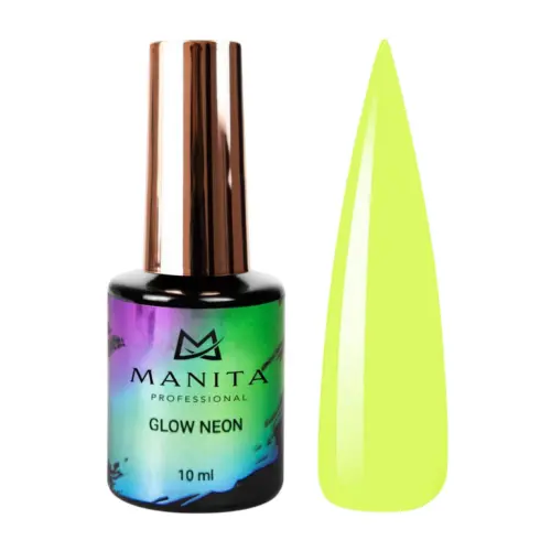 Manita Professional Гель-лак для ногтей / Glow Neon №05, 10 мл