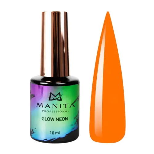Manita Professional Гель-лак для ногтей / Glow Neon №08, 10 мл
