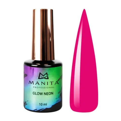 Manita Professional Гель-лак для ногтей / Glow Neon №18, 10 мл