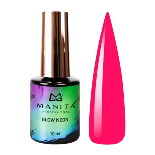 Manita Professional Гель-лак для ногтей / Glow Neon №17, 10 мл