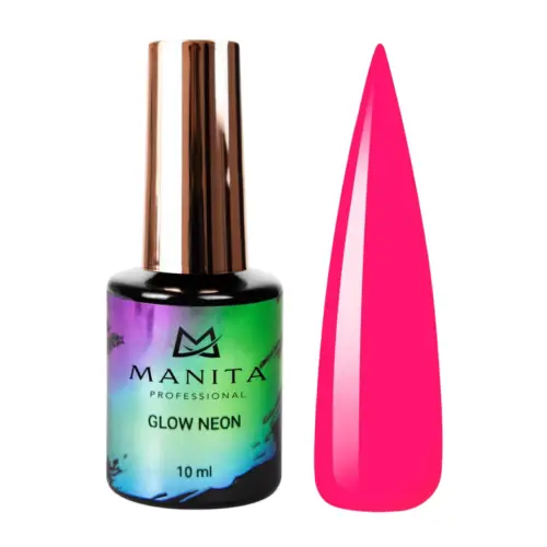 Manita Professional Гель-лак для ногтей / Glow Neon №14, 10 мл