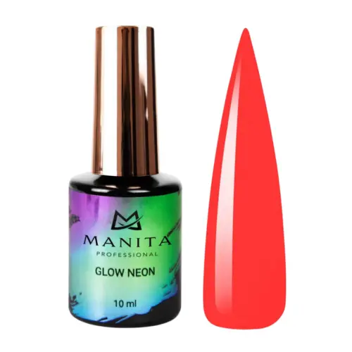 Manita Professional Гель-лак для ногтей / Glow Neon №13, 10 мл