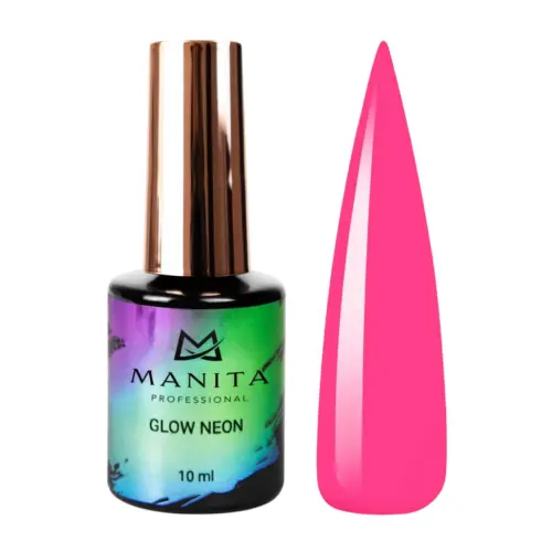 Manita Professional Гель-лак для ногтей / Glow Neon №16, 10 мл