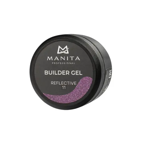 Manita Professional Гель моделирующий для ногтей светоотражающий / Builder Gel Reflective №11, 15 мл
