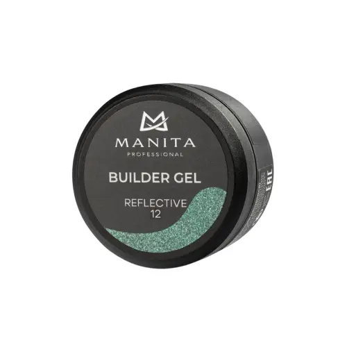 Manita Professional Гель моделирующий для ногтей светоотражающий / Builder Gel Reflective №12, 15 мл