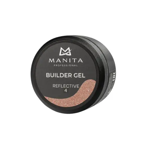 Manita Professional Гель моделирующий для ногтей светоотражающий / Builder Gel Reflective №04, 15 мл