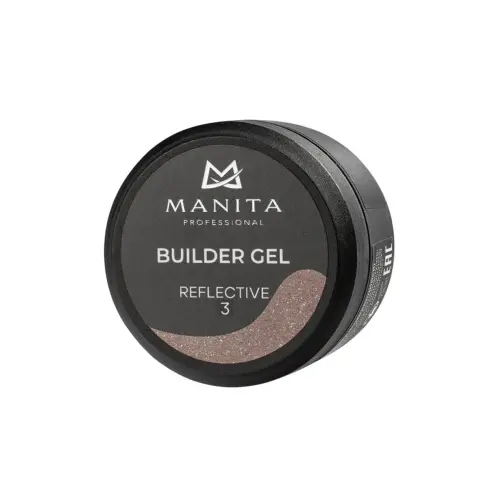 Manita Professional Гель моделирующий для ногтей светоотражающий / Builder Gel Reflective №03, 15 мл