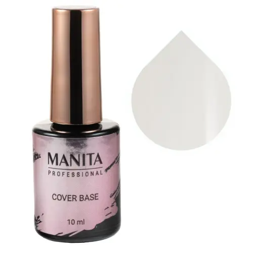 Manita Professional Каучуковая камуфлирующая база для гель-лака / Cover Base №01, 10 мл Manita Professional Каучуковая камуфлирующая база для гель-лака / Cover Base №01, 10 мл