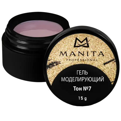 Manita Professional Однофазный моделирующий гель для наращивания №7, 15 г