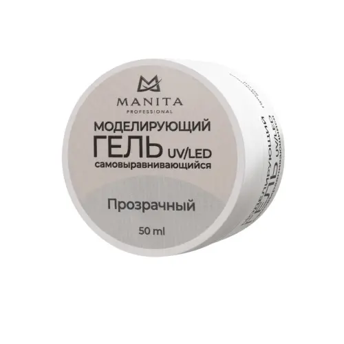 Manita Professional Гель моделирующий для ногтей №1, прозрачный, 50 мл