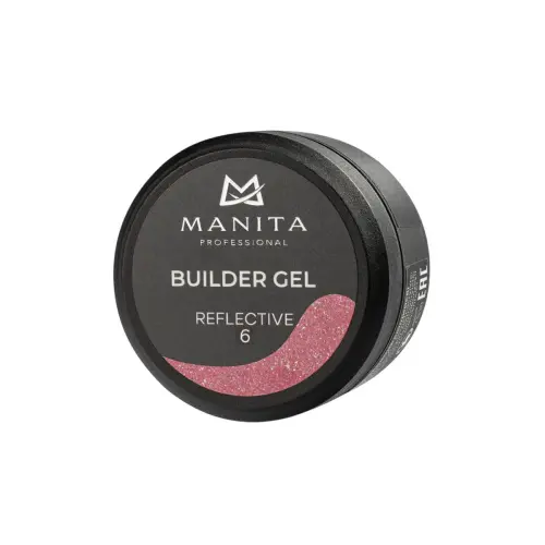 Manita Professional Гель моделирующий для ногтей светоотражающий / Builder Gel Reflective №06, 15 мл