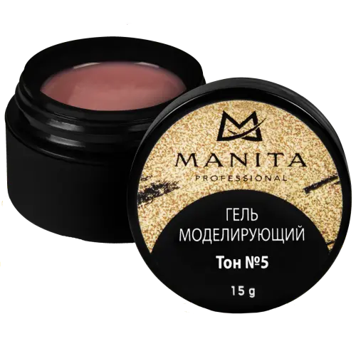 Manita Professional Однофазный моделирующий гель для наращивания №5, 15 г