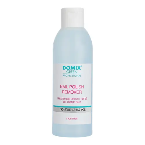 Green Professional Средство для снятия всех видов лака с ацетоном / Nail Polish Remover with Acetone, 200 мл