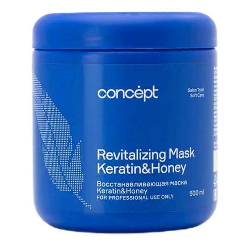 Маска для волос восстанавливающая / Revitalizind Mask Keratin & Honey Soft Care, 500 мл