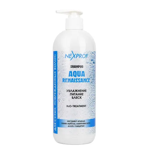 Шампунь для сухих и поврежденных волос / Aqua Renaissance, 1000 мл