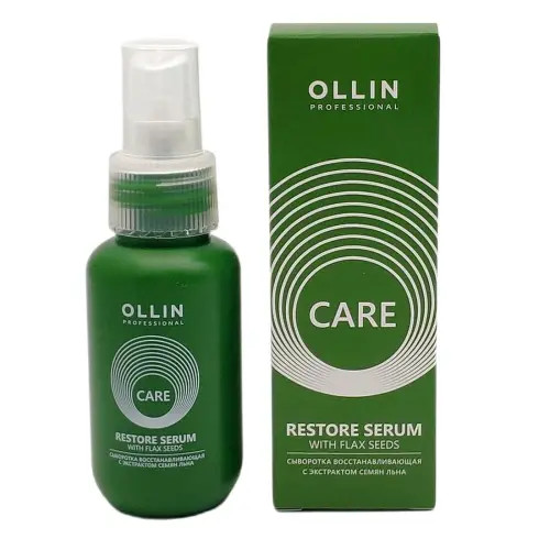 Сыворотка для волос восстанавливающая с экстрактом семян льна / Restore Serum with Flax Seeds, 50 мл